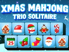 遊戲Xmas Mahjong Trio Solitaire在線