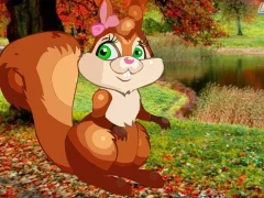 遊戲Assist with Mom Squirrel在線