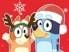 遊戲Jigsaw Puzzle: Bluey Christmas Gift在線