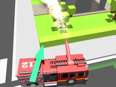 遊戲Fire Truck Rescue Driving在線