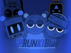 遊戲Sprunki Blue Mod在線