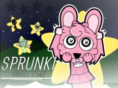 遊戲Sprunki Night Time 2在線