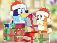 遊戲Jigsaw Puzzle: Bluey Christmas Unboxing在線