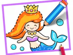 遊戲Toddler Drawing: Mermaid在線