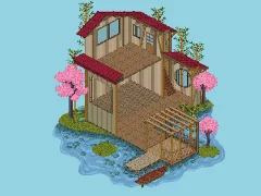 遊戲Pixel House在線
