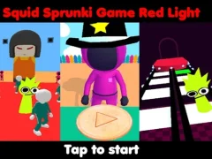 遊戲Squid Sprunki Game Red Light在線