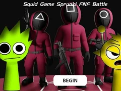 遊戲Squid Game Sprunki Fnf Battle在線