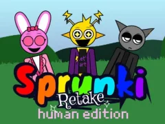 遊戲Sprunki Retake: Human Edition在線