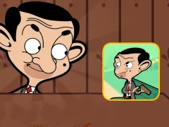 遊戲Mr Bean Solve Puzzle在線