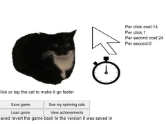 遊戲Spinning Cat Clicker在線