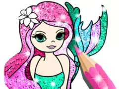 遊戲Coloring Book: Little Mermaid在線
