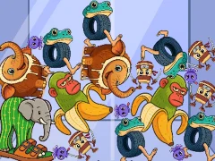 遊戲Italian Brainrot: Animals Merge Puzzle在線