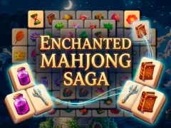 遊戲Enchanted Mahjong Saga在線
