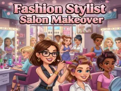 遊戲Fashion Stylist Salon Makeover在線