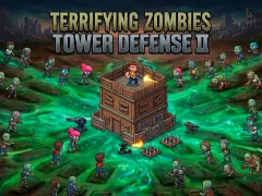 遊戲Terrifying Zombies Tower Defense II在線