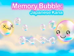 遊戲Memory Bubble: Japanese Kana在線