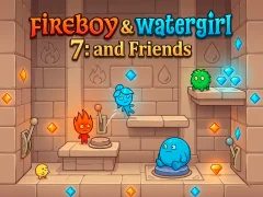 遊戲Fireboy & Watergirl 7: and Friends在線