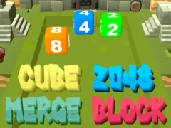 遊戲2048 Cube Merge Block在線