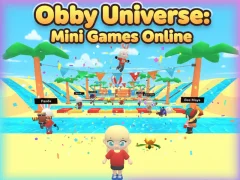 遊戲Obby Universe: Mini Games Online在線