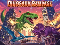 遊戲Dinosaur Rampage在線