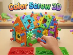 遊戲Color Screw 3D在線