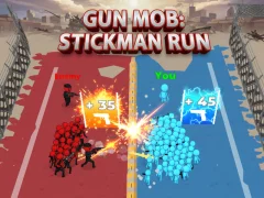 遊戲Gun Mob: Stickman Run在線