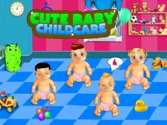 遊戲Cute Baby Child Care在線