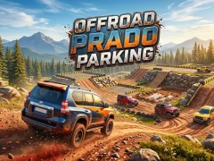 遊戲Offroad Prado Parking在線