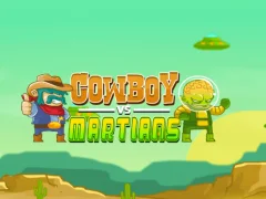 遊戲Cowboys vs. Martians在線
