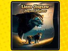遊戲Lions Jigsaw Jigsaw在線