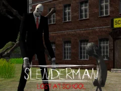 遊戲Slenderman Lost at School在線