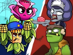 遊戲Plants Vs Zombies - Merge Defense在線