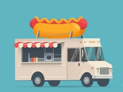 遊戲Food Trucks Jigsaw在線