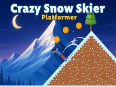 遊戲Crazy Snow Skier: Platformer在線