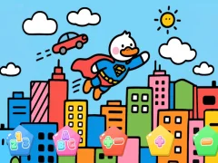 遊戲Color By Code Super Duck在線