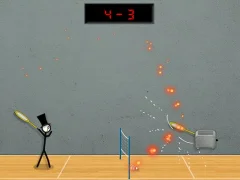 遊戲Stick Figure Badminton 3在線