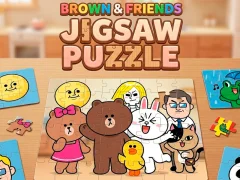遊戲Brown And Friends Jigsaw Puzzle在線