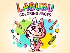 遊戲Labubu Coloring Pages在線