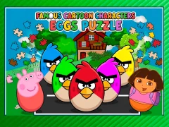 遊戲Famous Cartoon Characters Eggs在線