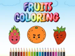 遊戲FRUITS COLORING在線