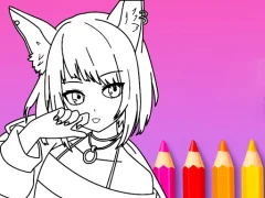 遊戲Anime Manga Coloring Book在線