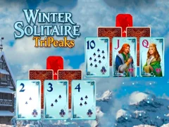 遊戲Winter Solitaire TriPeaks在線