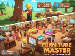 遊戲Furniture Master – Build Your Furniture Stor在線
