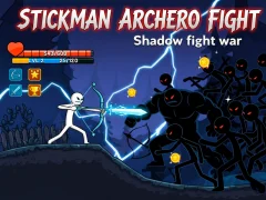 遊戲Stickman Archero Fight: Shadow fight war在線