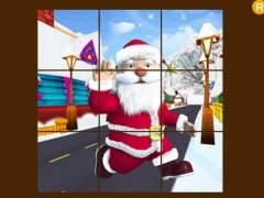 遊戲Christmas Run Puzzle在線