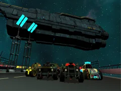 遊戲Moon Car Stunt在線