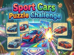 遊戲Sport Cars Puzzle Challenge在線