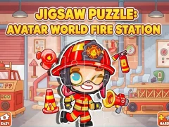 遊戲Jigsaw Puzzle: Avatar World Fire Station在線