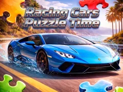 遊戲Racing Cars Puzzle Time在線