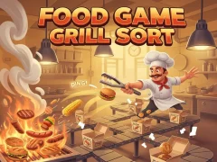 遊戲Food Game Grill Sort在線